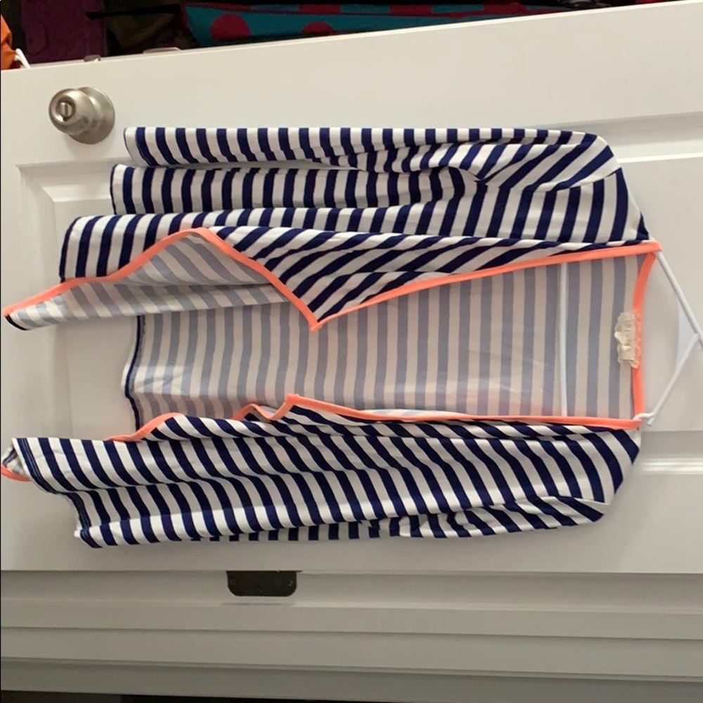 Blue and White stripped Sweater
